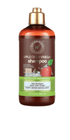 WOW Skin Science Apple Cider Vinegar Shampoo - Hair Growth Shampoo For Thinning Hair, Hair Loss & Dandruff Shampoo - Parabens & Sulfate Free Sham