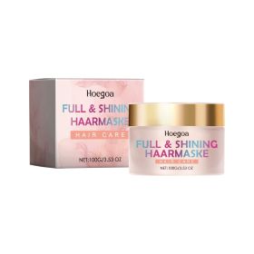 Hoegoa Volumizing And Brightening Hair Mask Nourishing And Hydrating Repair Hydrating, Fluffy And Soft Hair Care And Smoothing Hair Mask