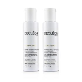 DECLEOR - Aroma Cleanse Clay Powder Cleanser Duo Pack - For Combination Skin Types  2x41g/1.4oz