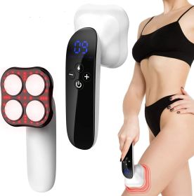 Amazon EMS Current Ultrasonic Fat Removal Machine SHEIN Massage Instrument Fat Burning Shaping TEMU Fat Dissolving Instrument Weight Loss Instrum (Color: White)