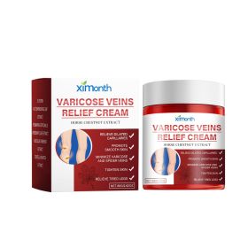 Ximeng Si Leg Vein Repair Cream Leg Massage Relieves Leg Swelling Earthworm Leg Skin Body Massage Cream (Option: 1PCS)